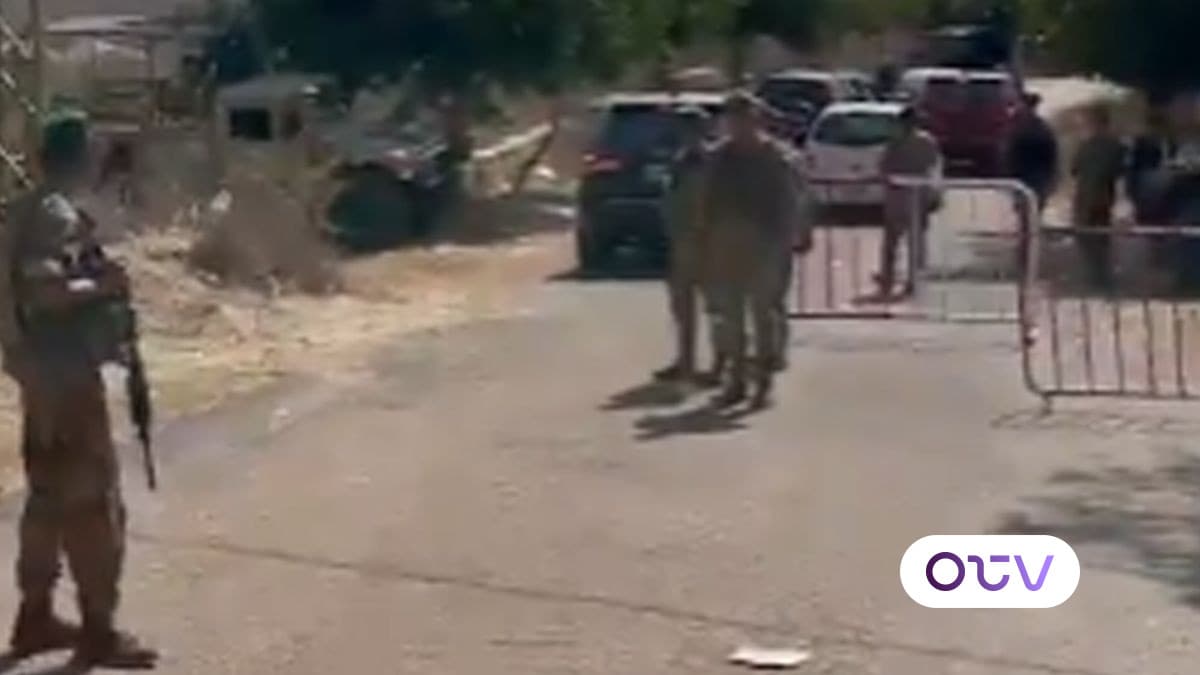 اهالي زوطر الغربية يدخلون البلدة لليوم الثاني وبمواكبة من الجيش اللبناني
