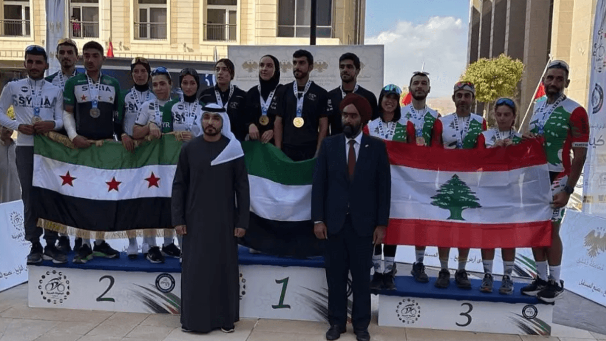 برونزية ثانية للبنان في البطولة العربية للدراجات