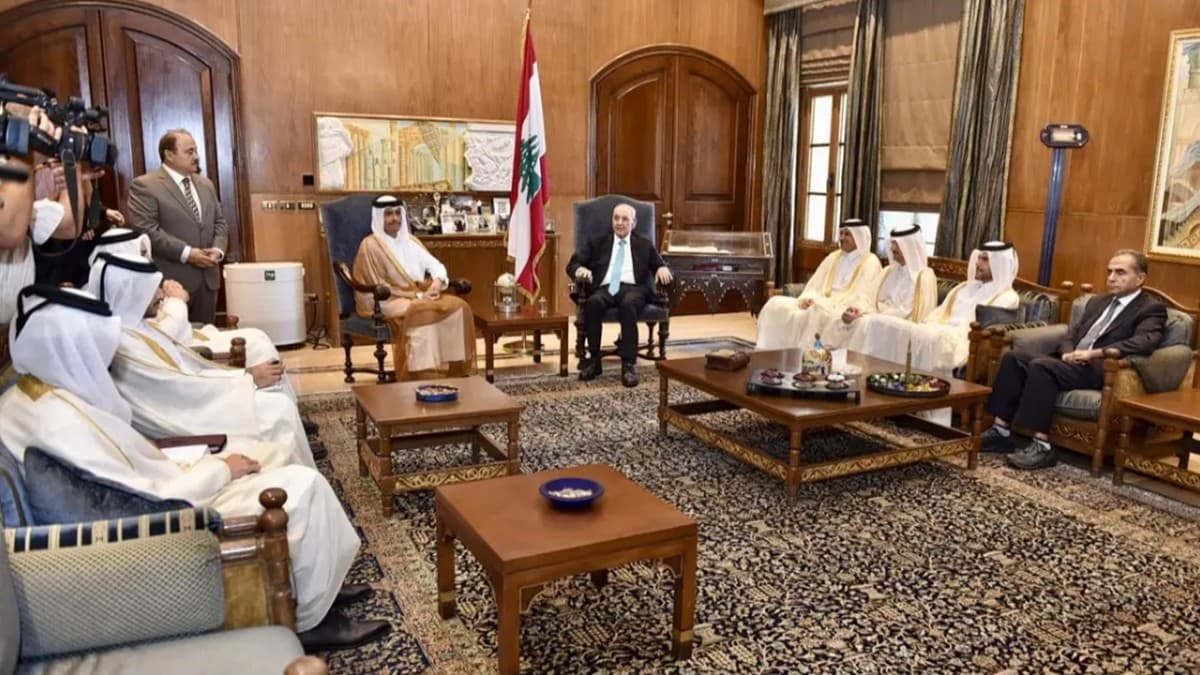 بري استقبل رئيس مجلس الوزراء وزير الخارجية القطري والسفير المصري وقائد الجيش: الشكر لقطر حرصها الدائم على دعم سيادة لبنان